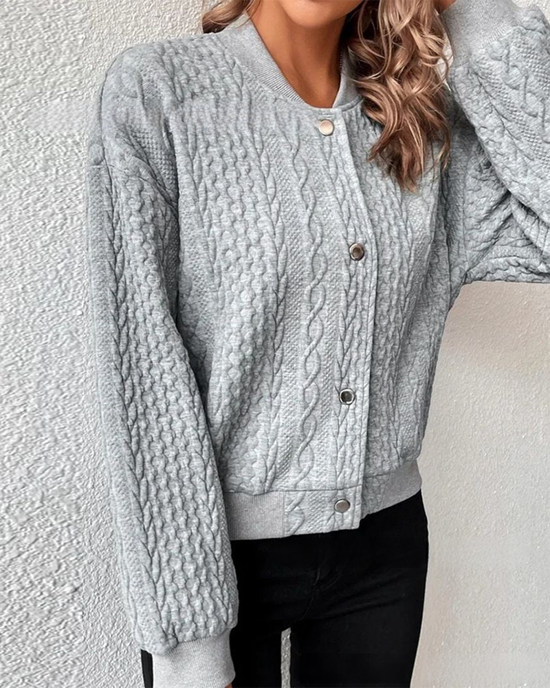 Kasey - Cardigan con bottoni